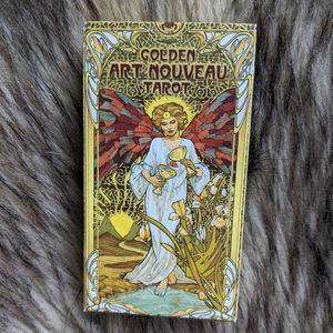 Golden Art Nouveau Tarot Deck